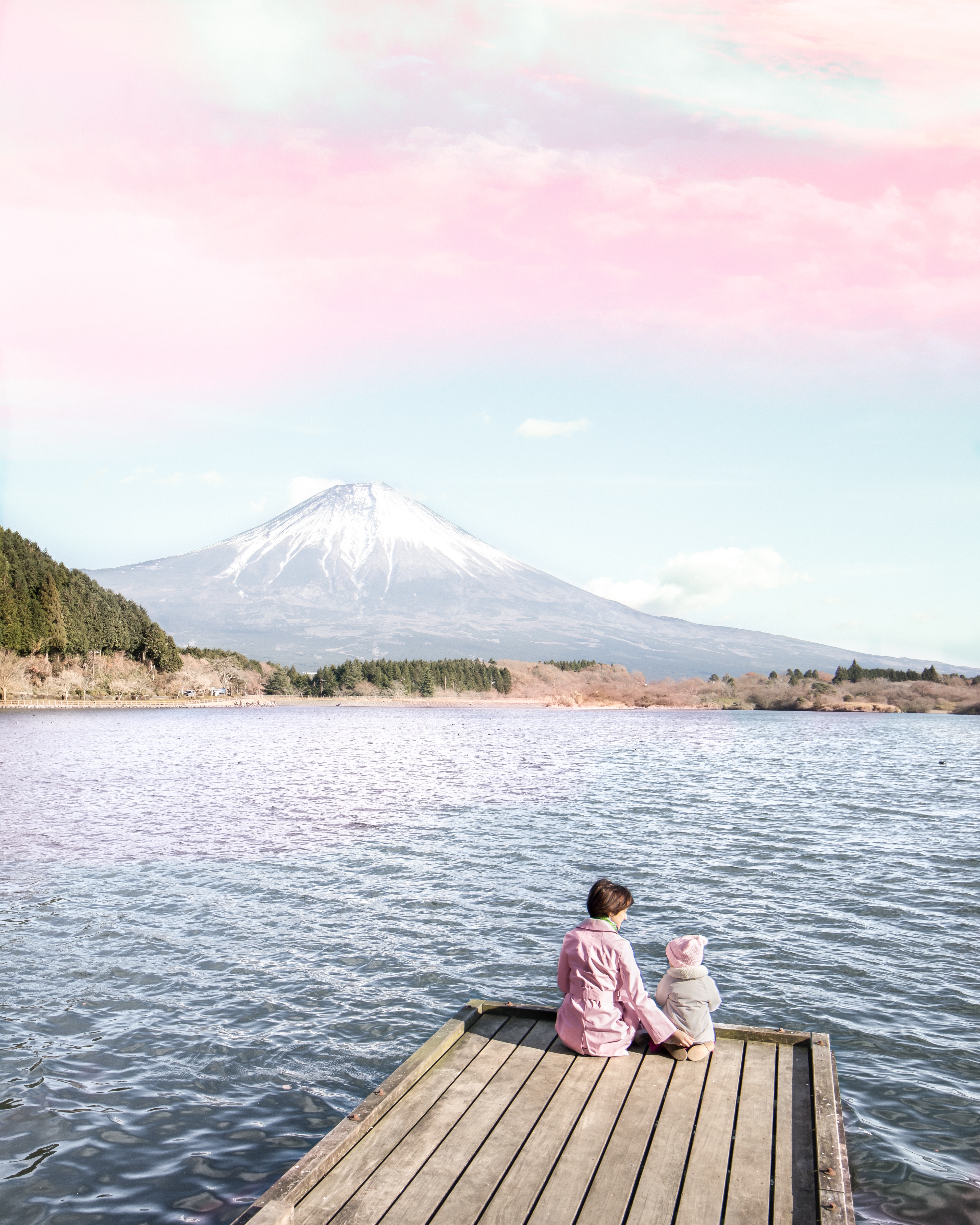 Vista del Monte Fuji desde uno de los lagos- Descubriendo Japón