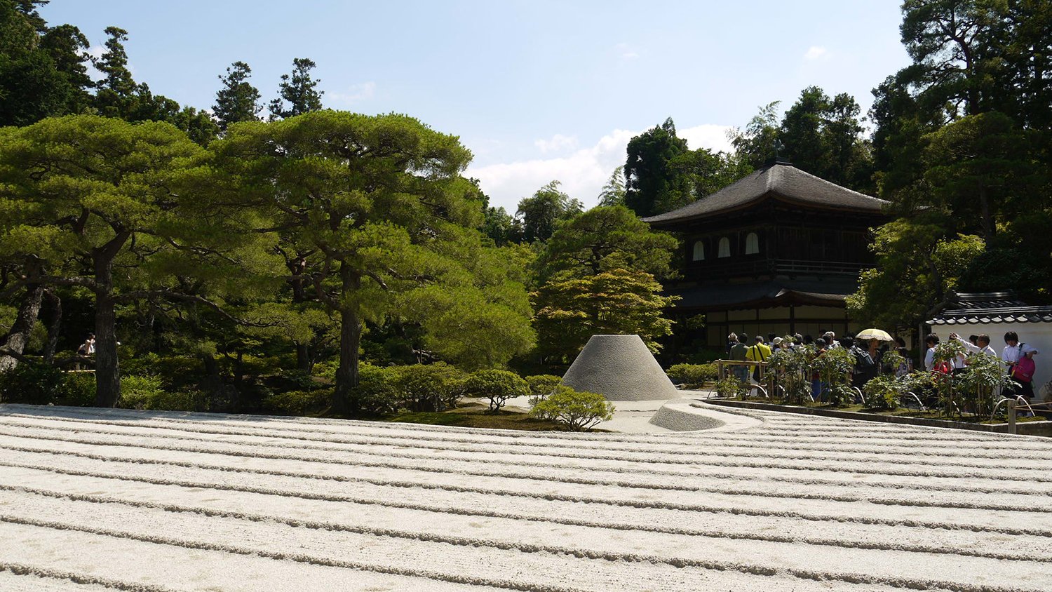 Jardín zen Ginkakuji Kioto