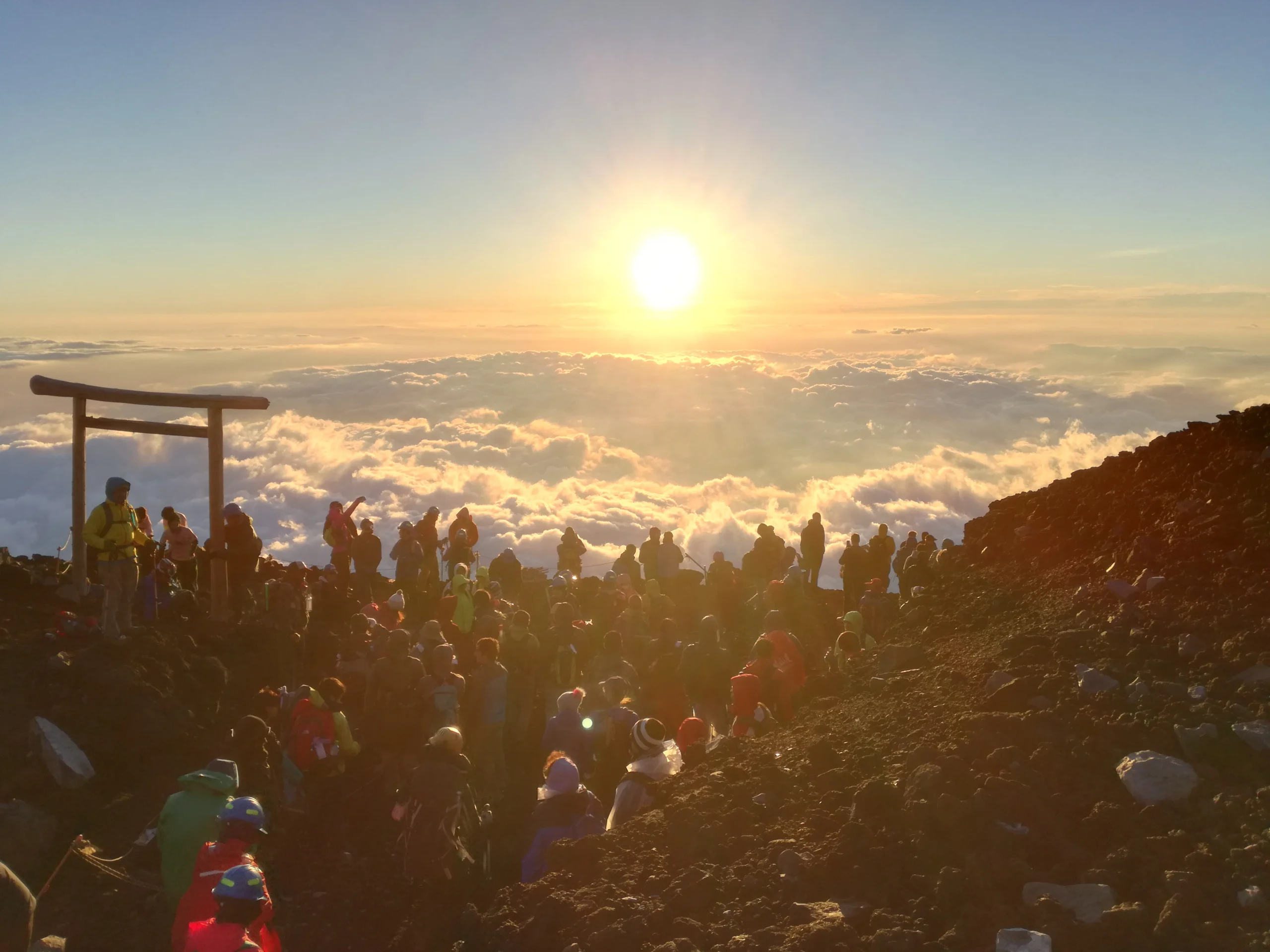 ascenso monte fuji
