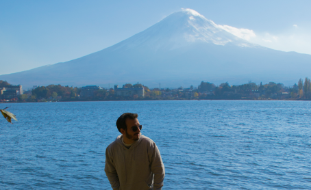 antonio en el monte fuji