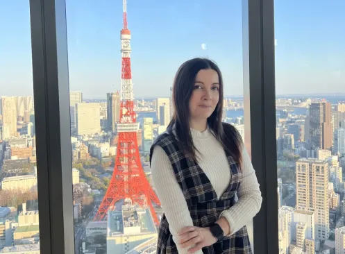 Anna y la Tokyo Tower